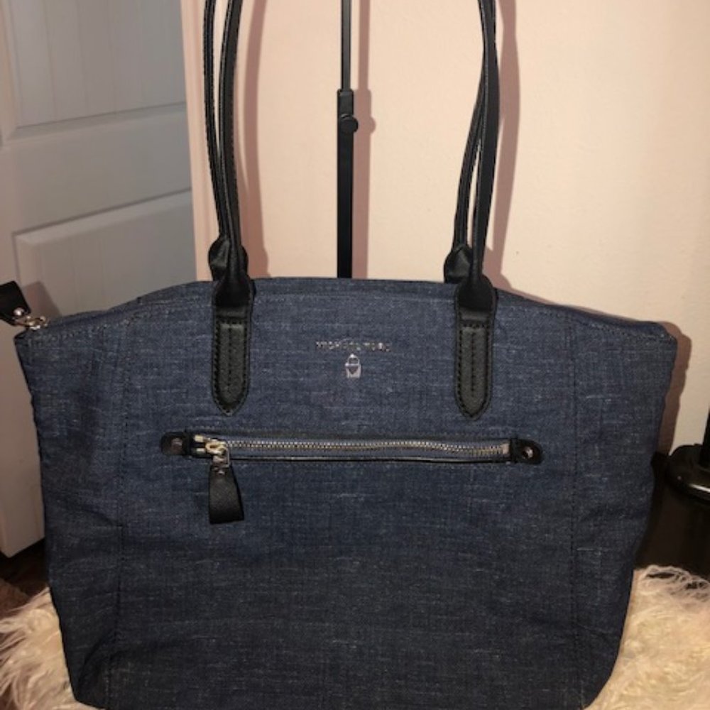 MK - Blue Nylon Tote (Preloved)
